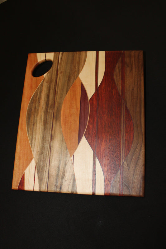 Woven Charcuterie Board 16.25" X 14"