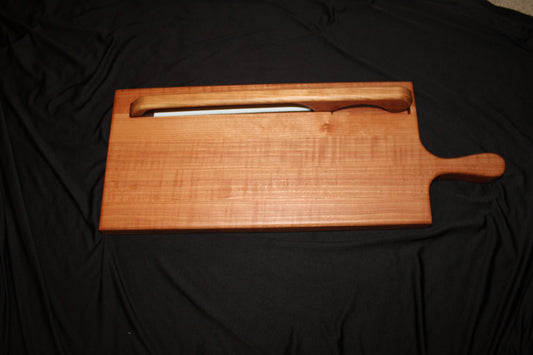 Bread Board with Bread Bow Knife